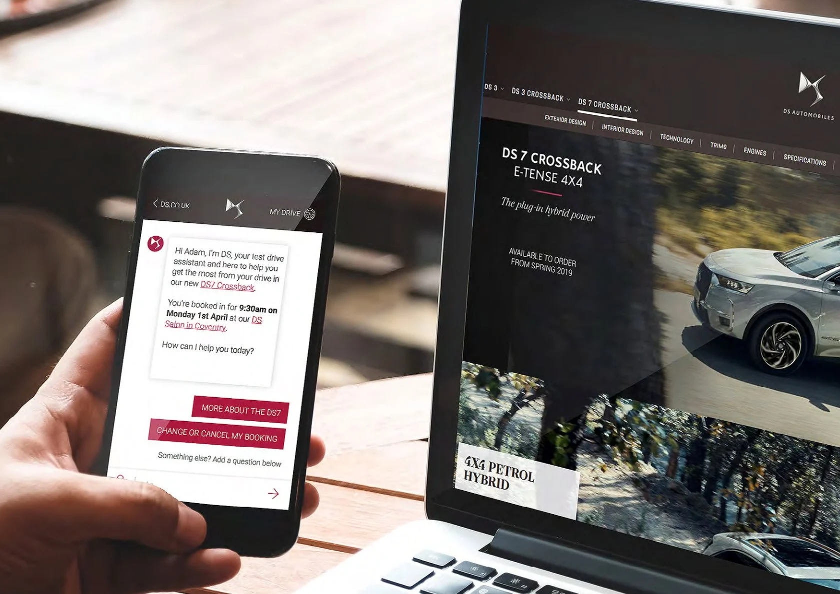DS Automobiles: a chatbot for questions and test drive bookings, live in 8 weeks